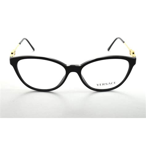 versace frames black and gold|versace gold trim glasses.